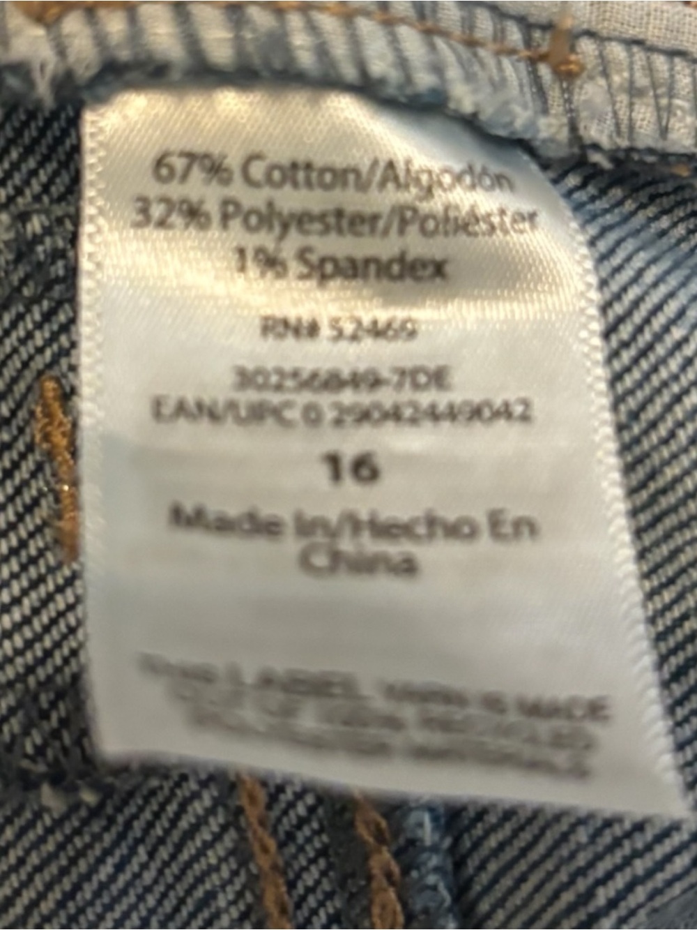 Sofia Jeans by Sofia Vergara Wide Leg Cargo Jeans Medium Wash Belted Size 16 NWT - Picture 6 of 14